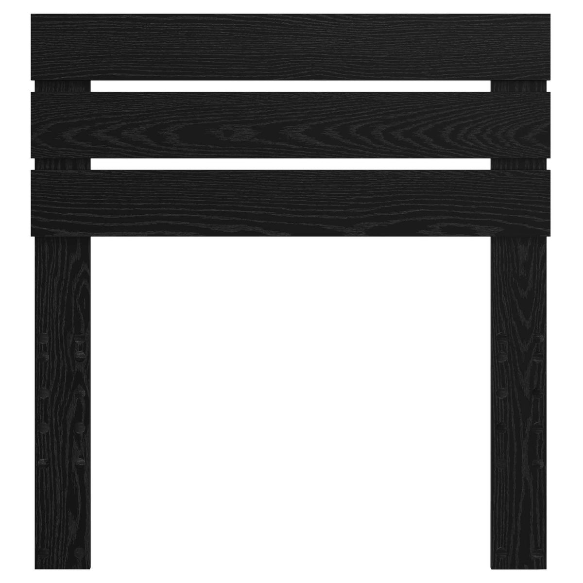 vidaXL Headboard Black Oak Engineered wood