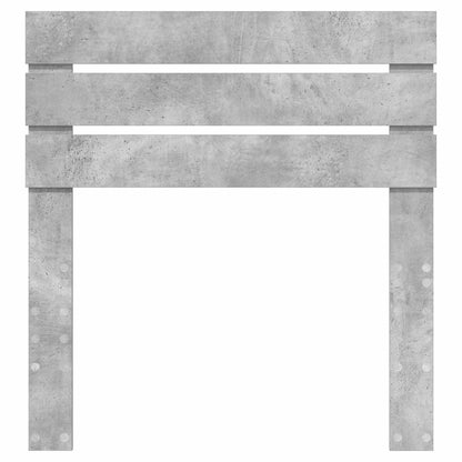 vidaXL Headboard Concrete Grey Engineered wood