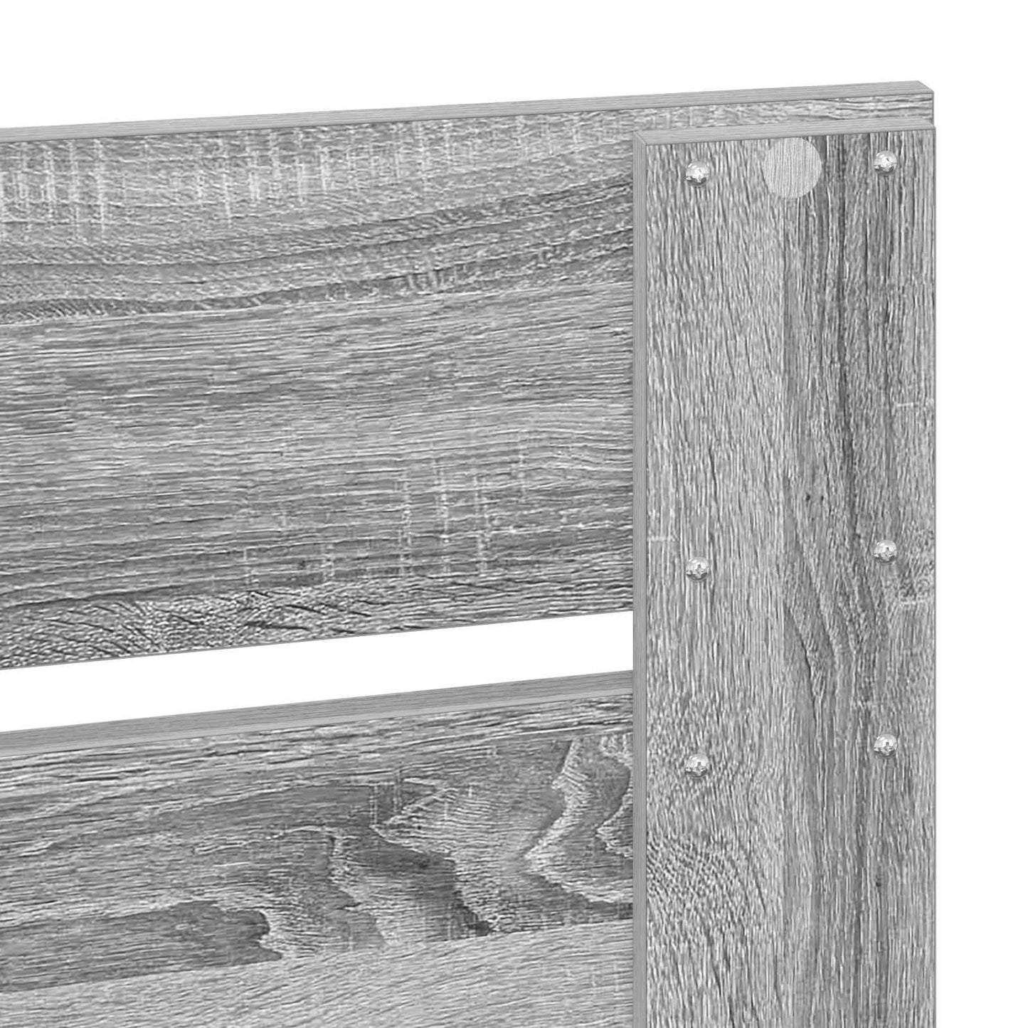 vidaXL Headboard Grey Sonoma Engineered wood