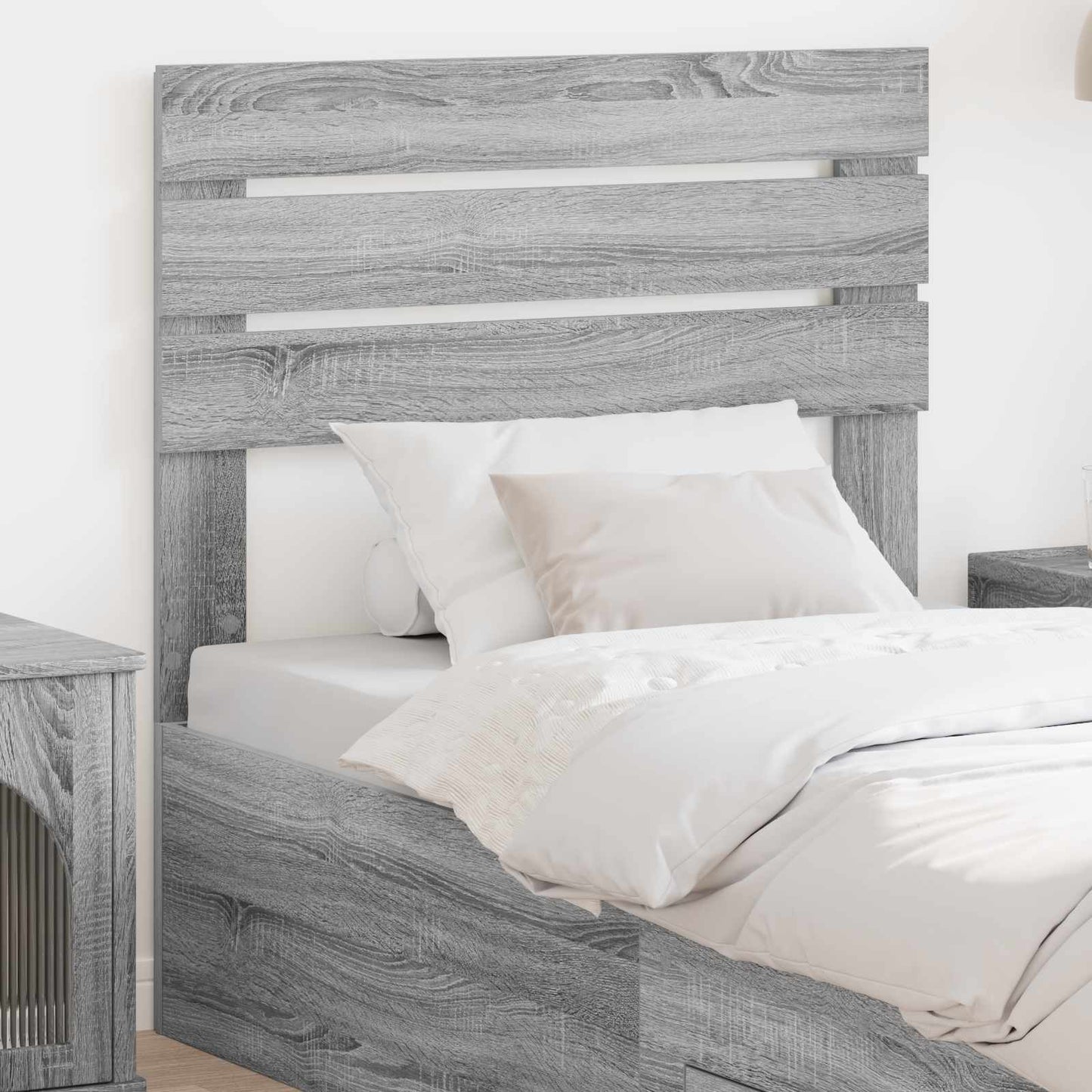 vidaXL Headboard Grey Sonoma Engineered wood