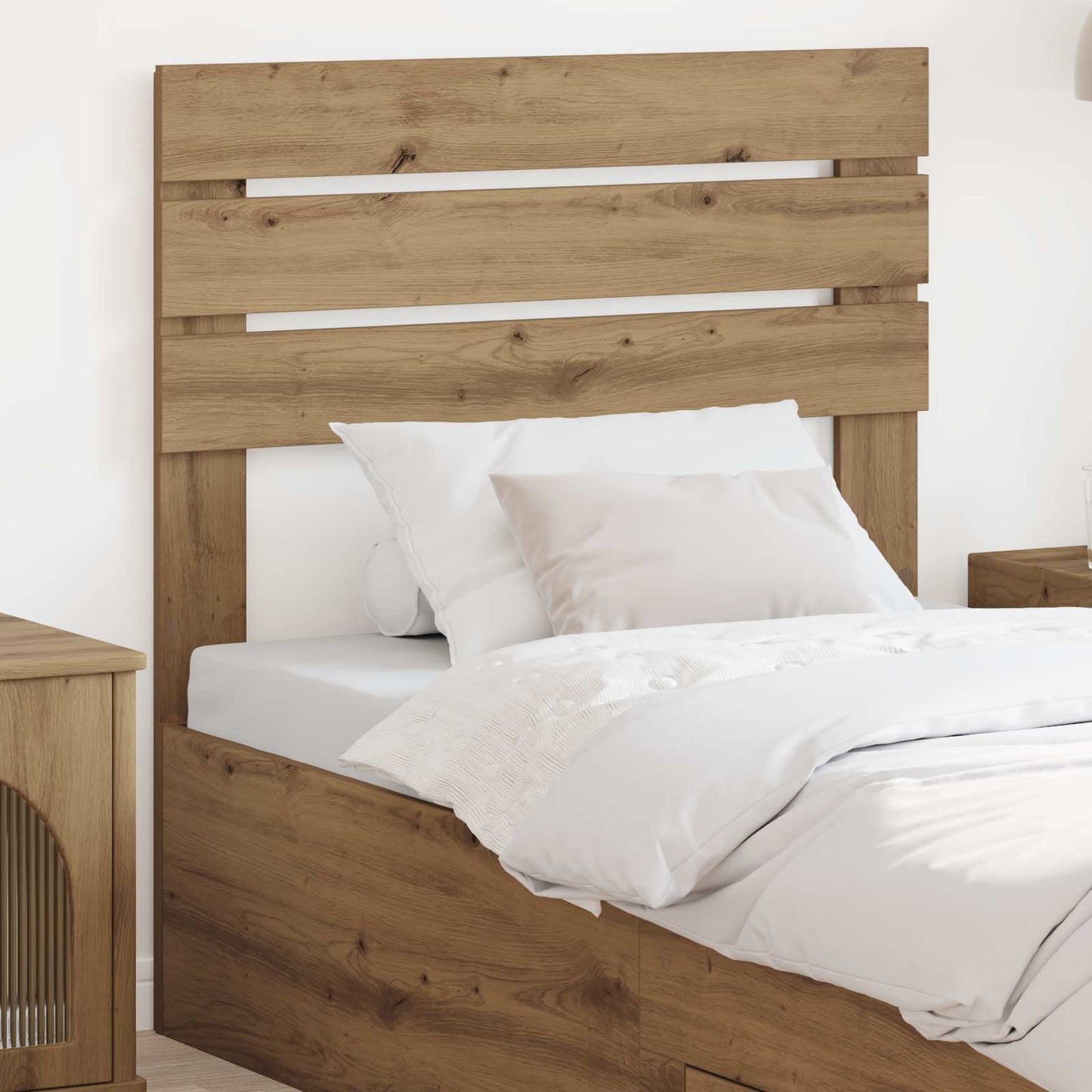 vidaXL Headboard Artisan Oak Engineered wood