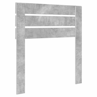 vidaXL Headboard Concrete Grey Engineered wood