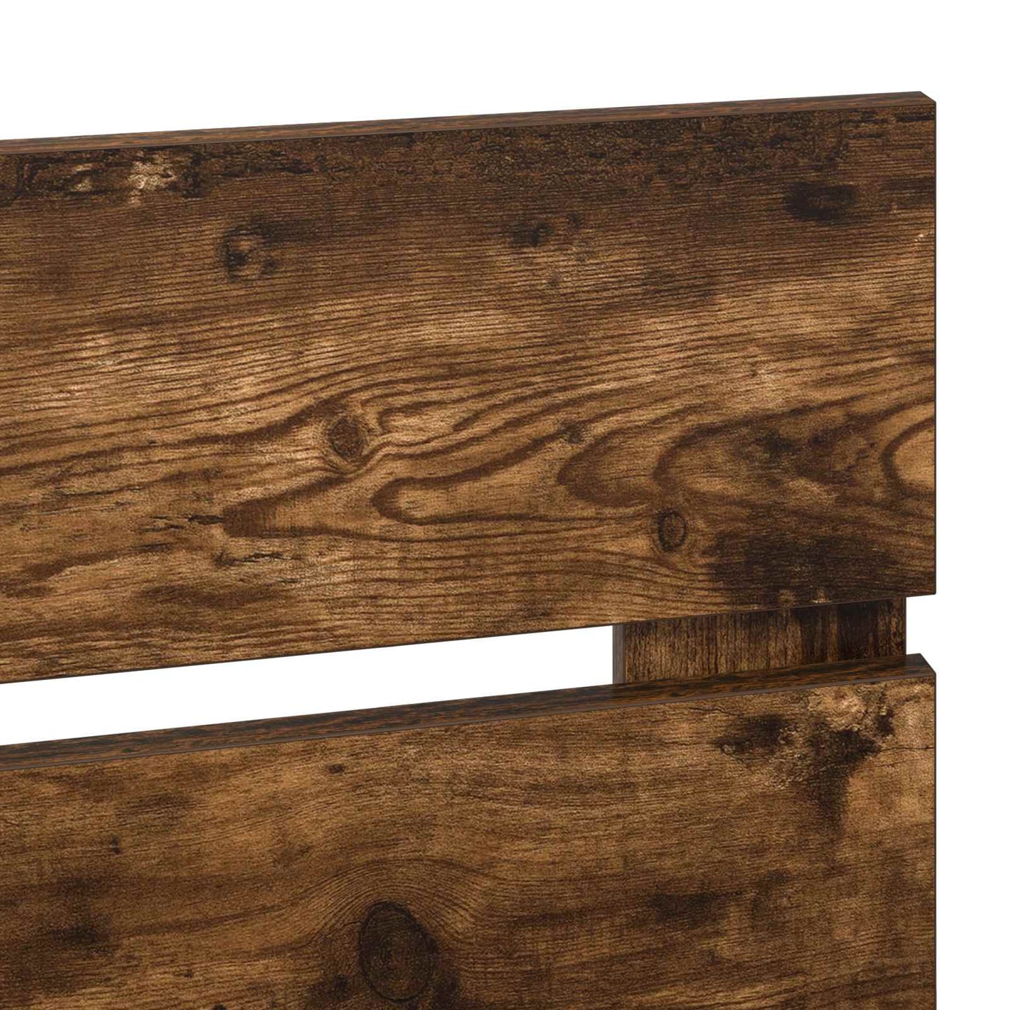 vidaXL Headboard Smoked Oak Engineered wood