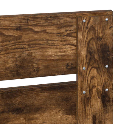 vidaXL Headboard Smoked Oak Engineered wood
