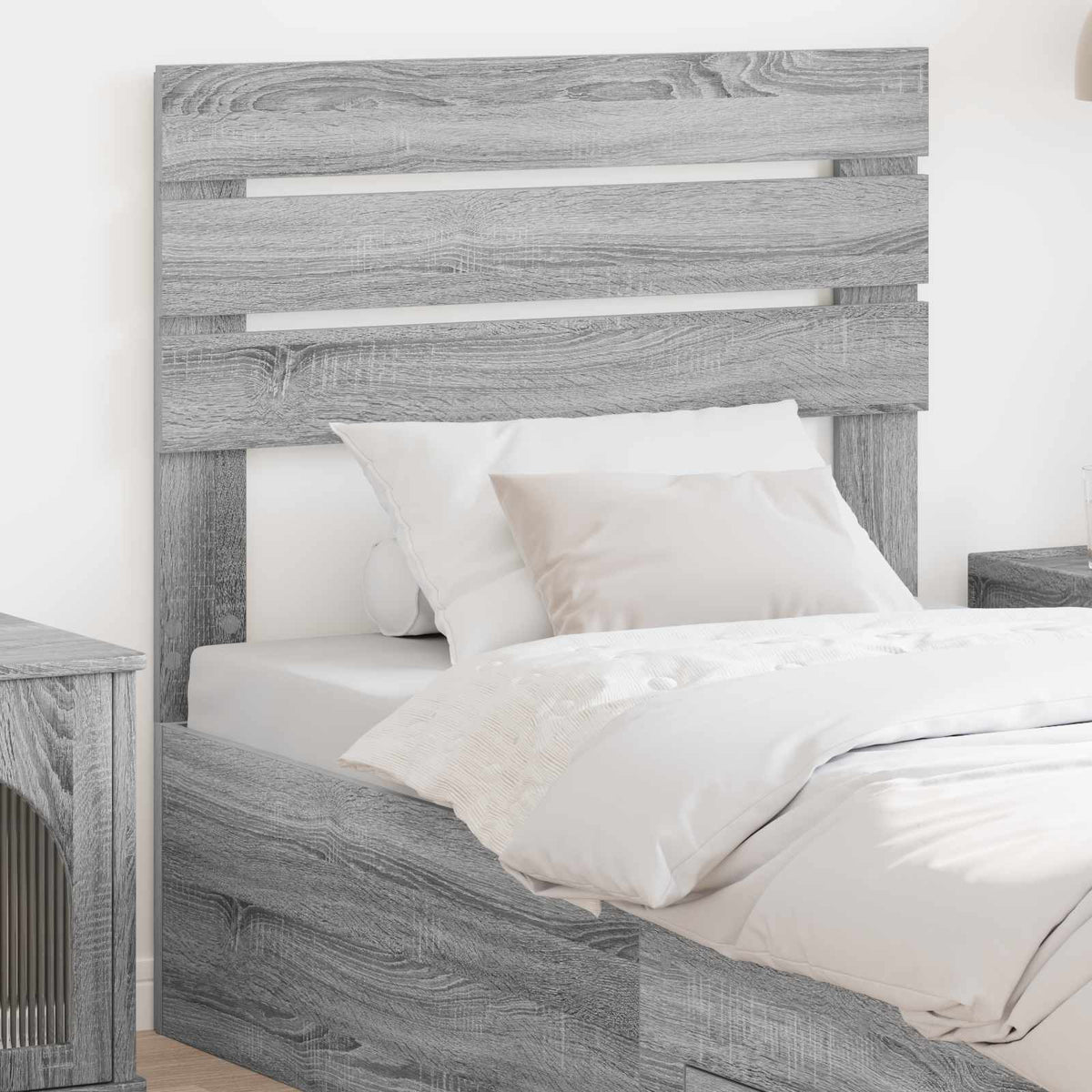 vidaXL Headboard Grey Sonoma Engineered wood