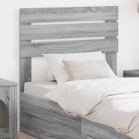 vidaXL Headboard Grey Sonoma Engineered wood