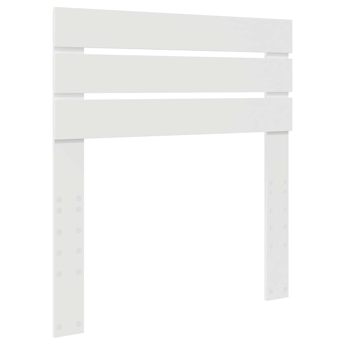 vidaXL Headboard White Engineered wood