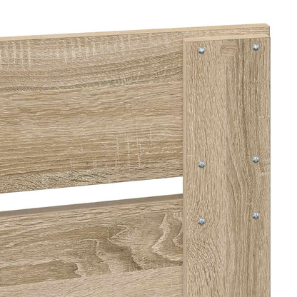 vidaXL Headboard Sonoma Oak Engineered wood