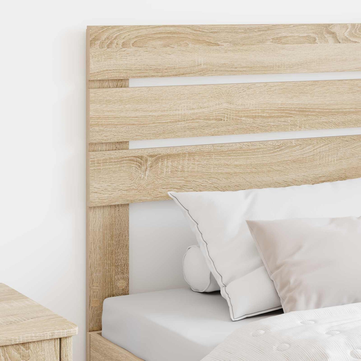 vidaXL Headboard Sonoma Oak Engineered wood