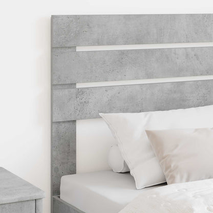 vidaXL Headboard Concrete Grey Engineered wood