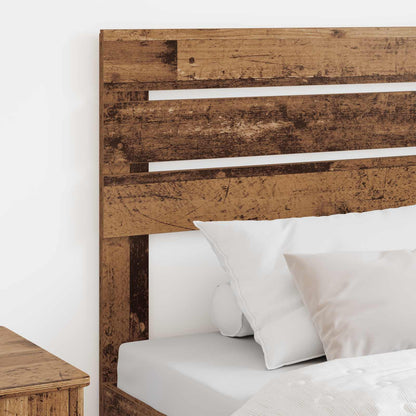 vidaXL Headboard Old Wood Engineered wood