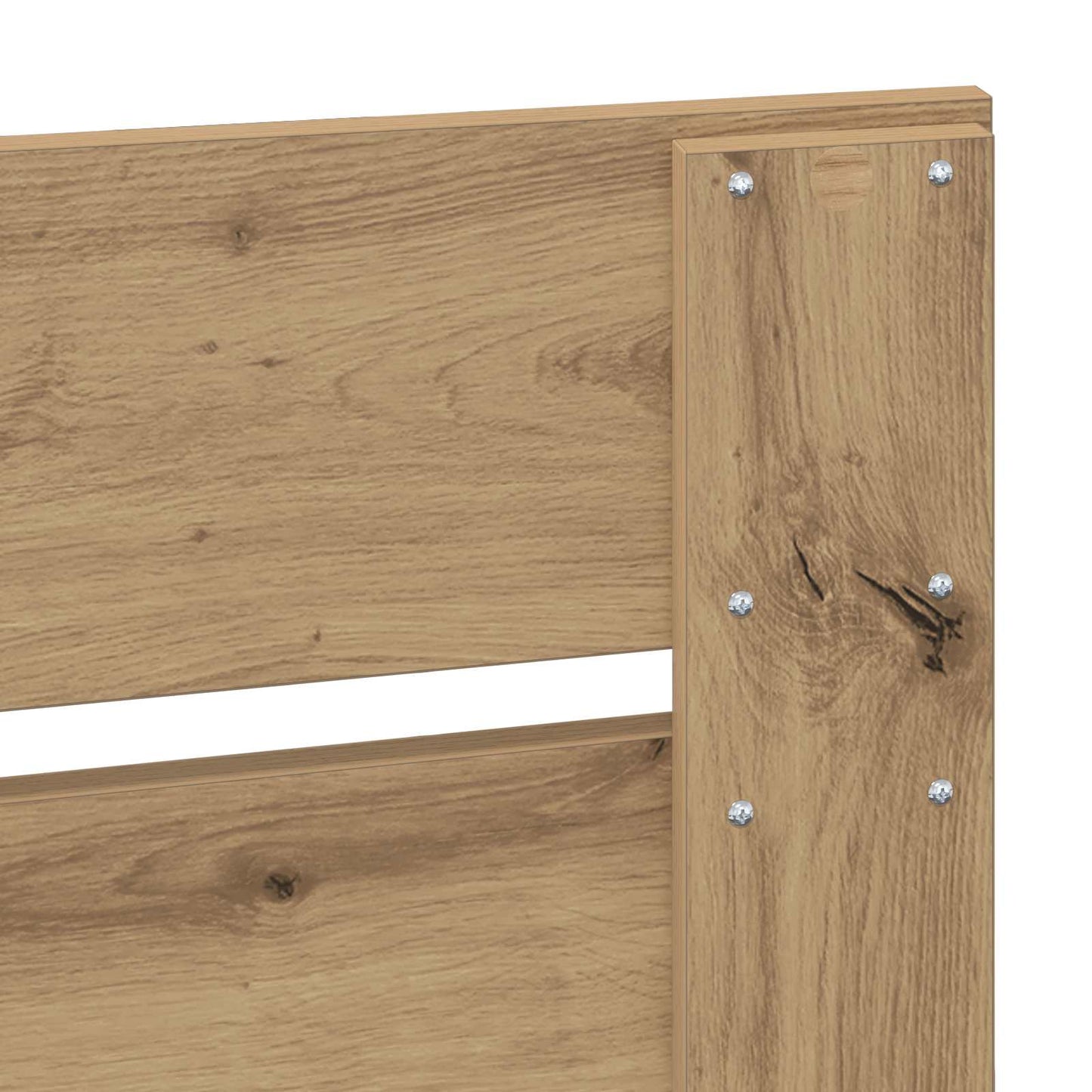 vidaXL Headboard Artisan Oak Engineered wood