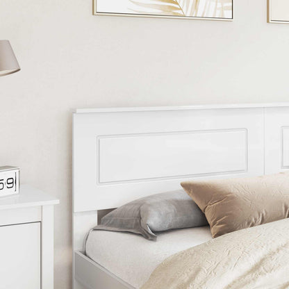 vidaXL Headboard White Engineered wood