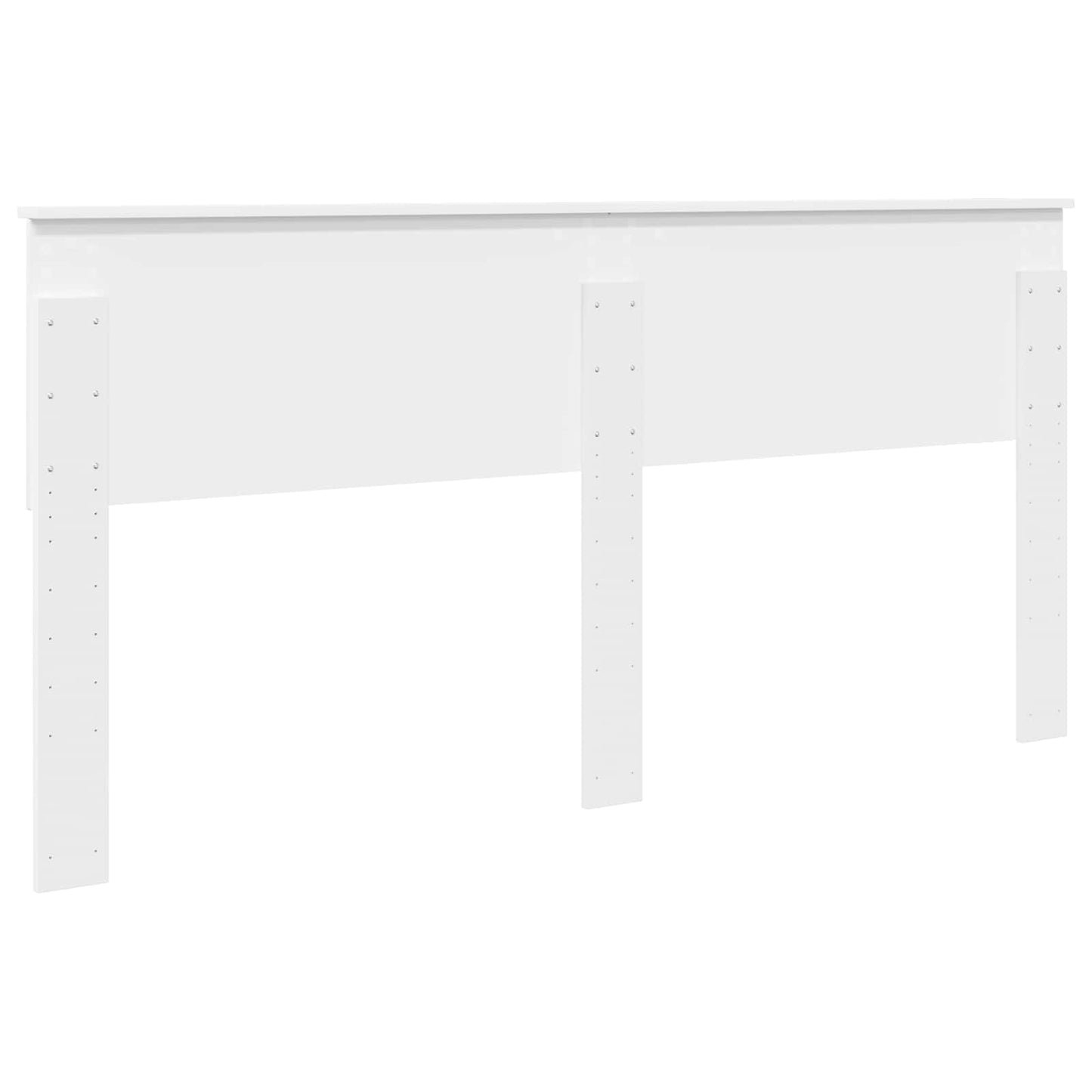 vidaXL Headboard White Engineered wood