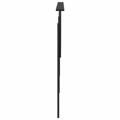 vidaXL Headboard Black Oak Engineered wood