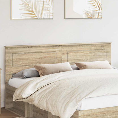 vidaXL Headboard Sonoma Oak Engineered wood