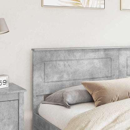 vidaXL Headboard Concrete Grey Engineered wood
