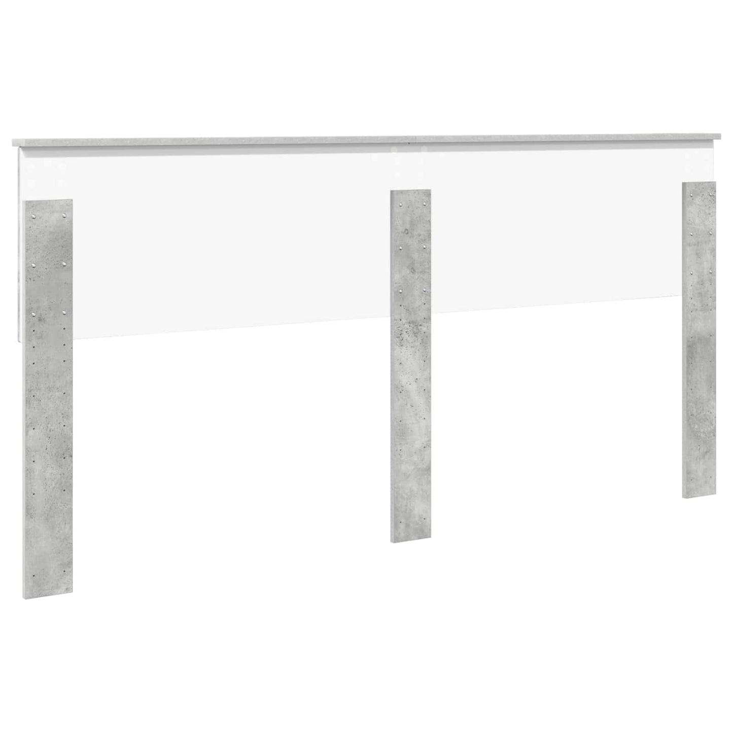 vidaXL Headboard Concrete Grey Engineered wood