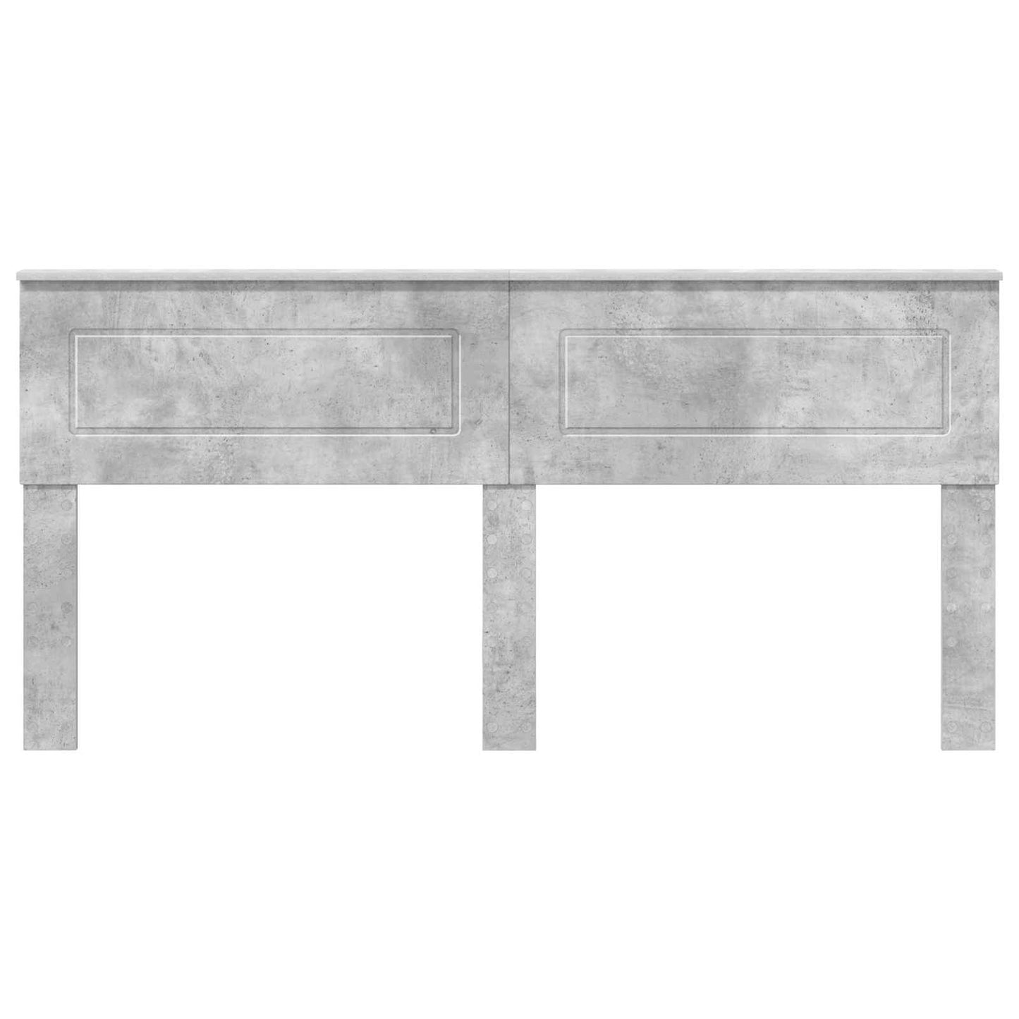 vidaXL Headboard Concrete Grey Engineered wood