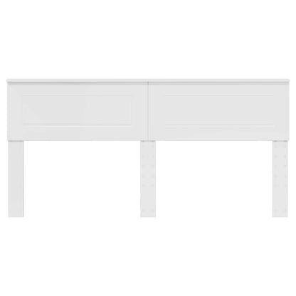 vidaXL Headboard Gloss White Engineered wood