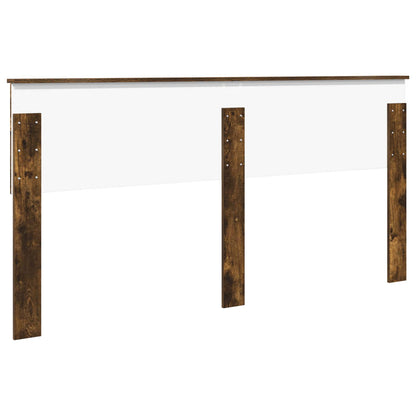 vidaXL Headboard Smoked Oak Engineered wood