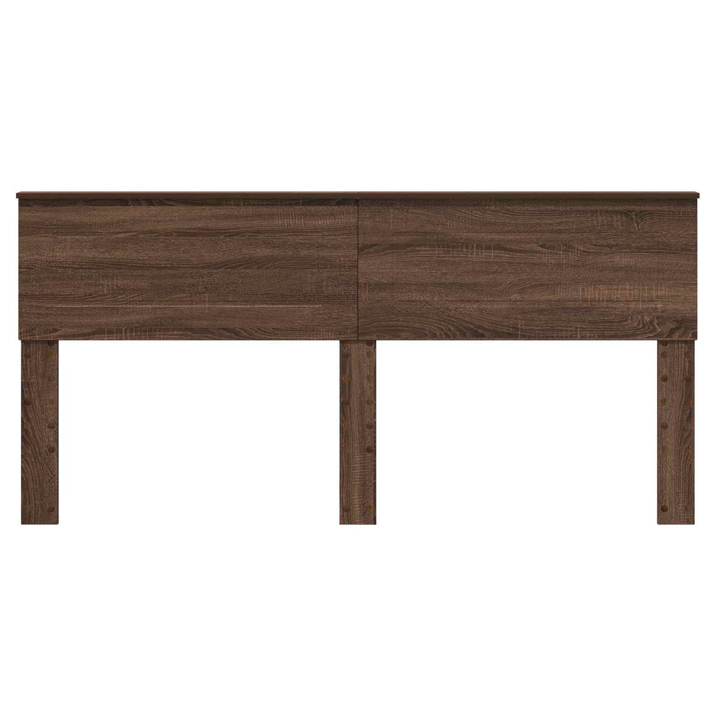 vidaXL Headboard Brown Oak Engineered wood