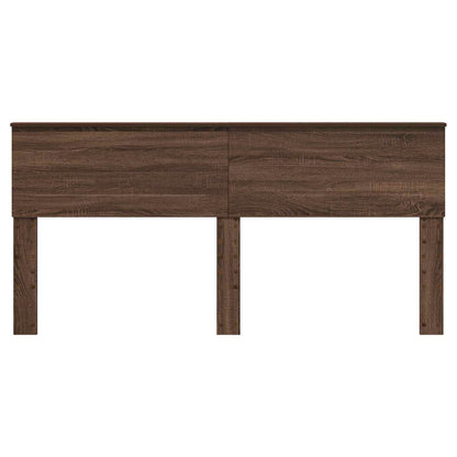 vidaXL Headboard Brown Oak Engineered wood