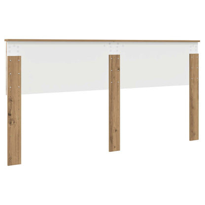vidaXL Headboard Artisan Oak Engineered wood