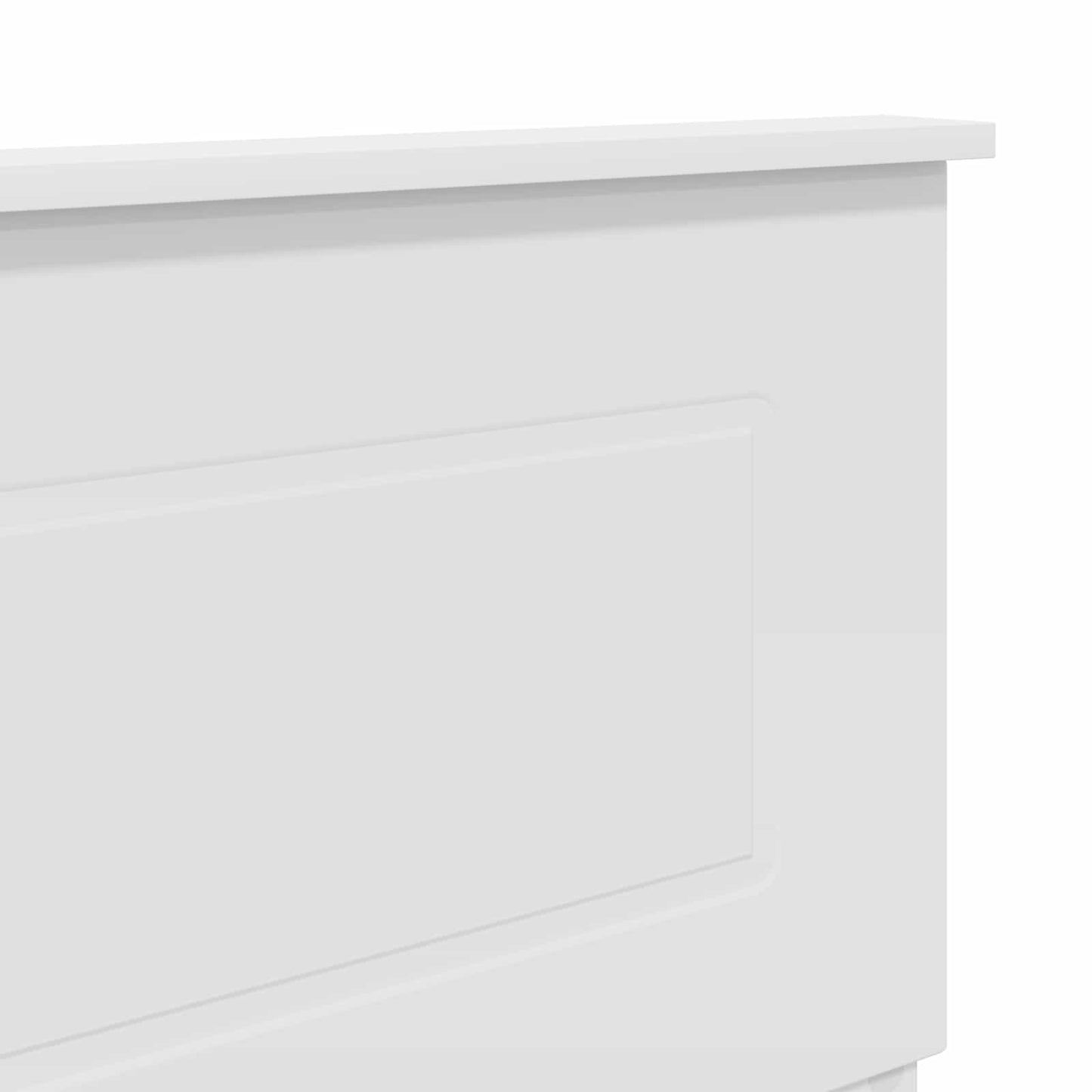 vidaXL Headboard White Engineered wood