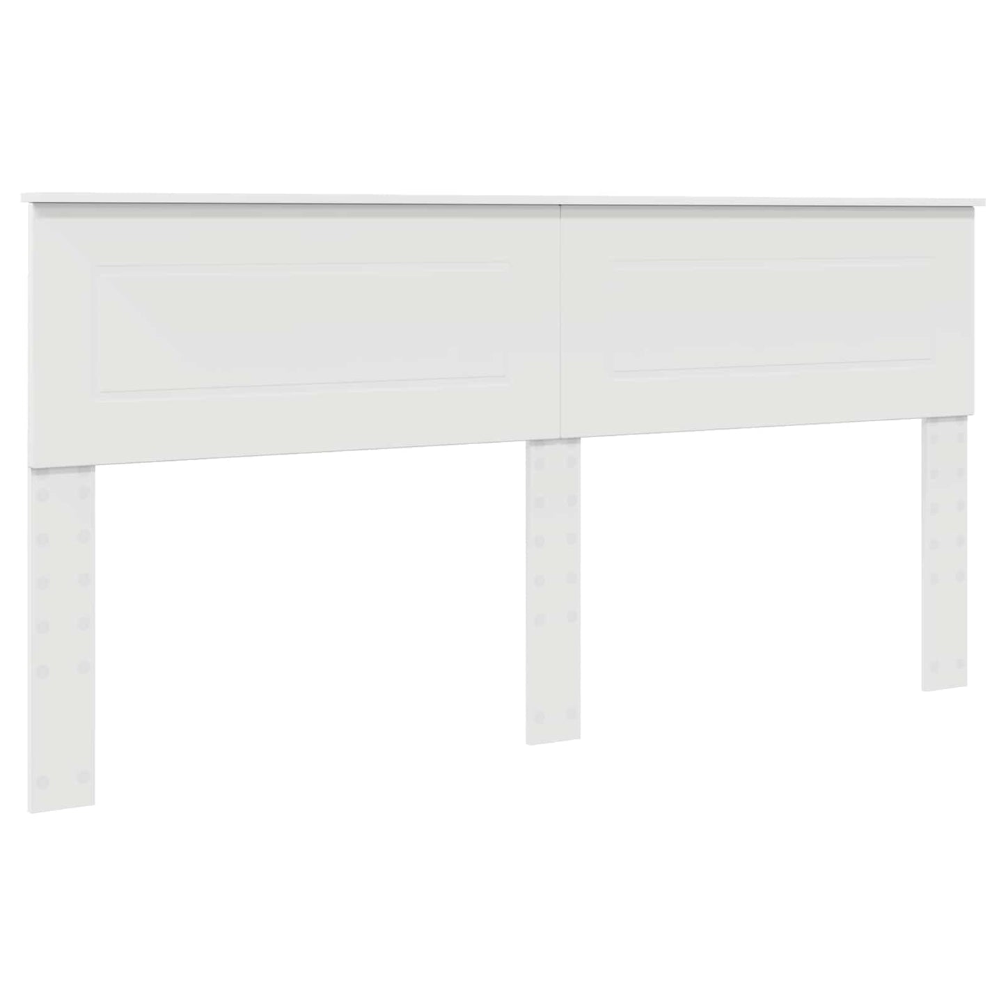 vidaXL Headboard White Engineered wood