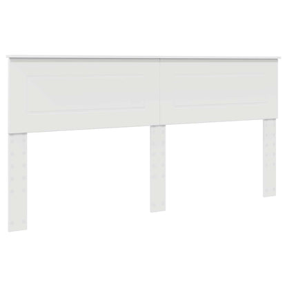 vidaXL Headboard White Engineered wood