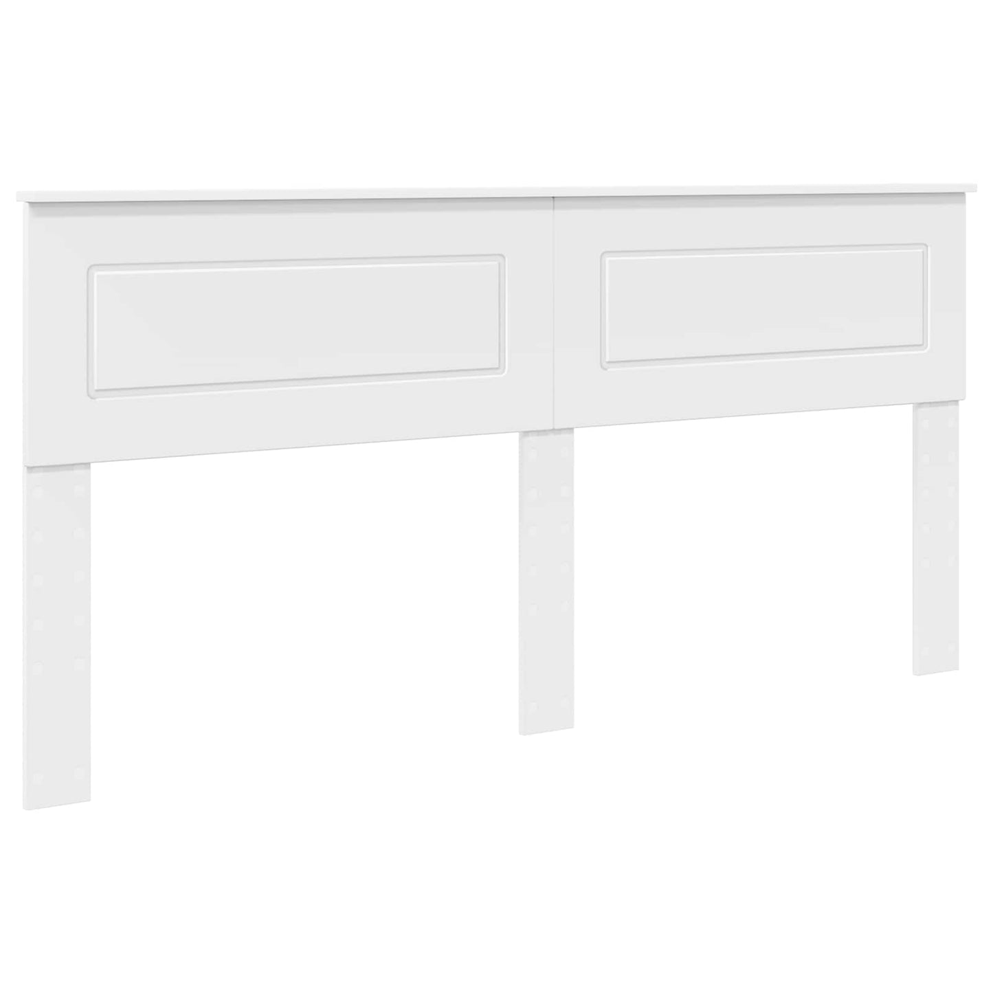 vidaXL Headboard White Engineered wood