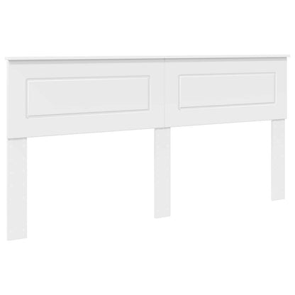 vidaXL Headboard White Engineered wood