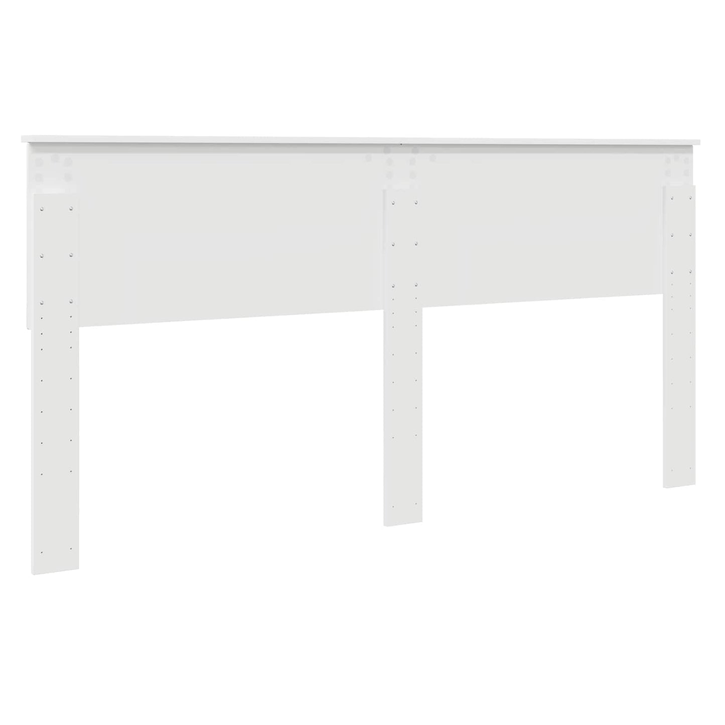 vidaXL Headboard White Engineered wood