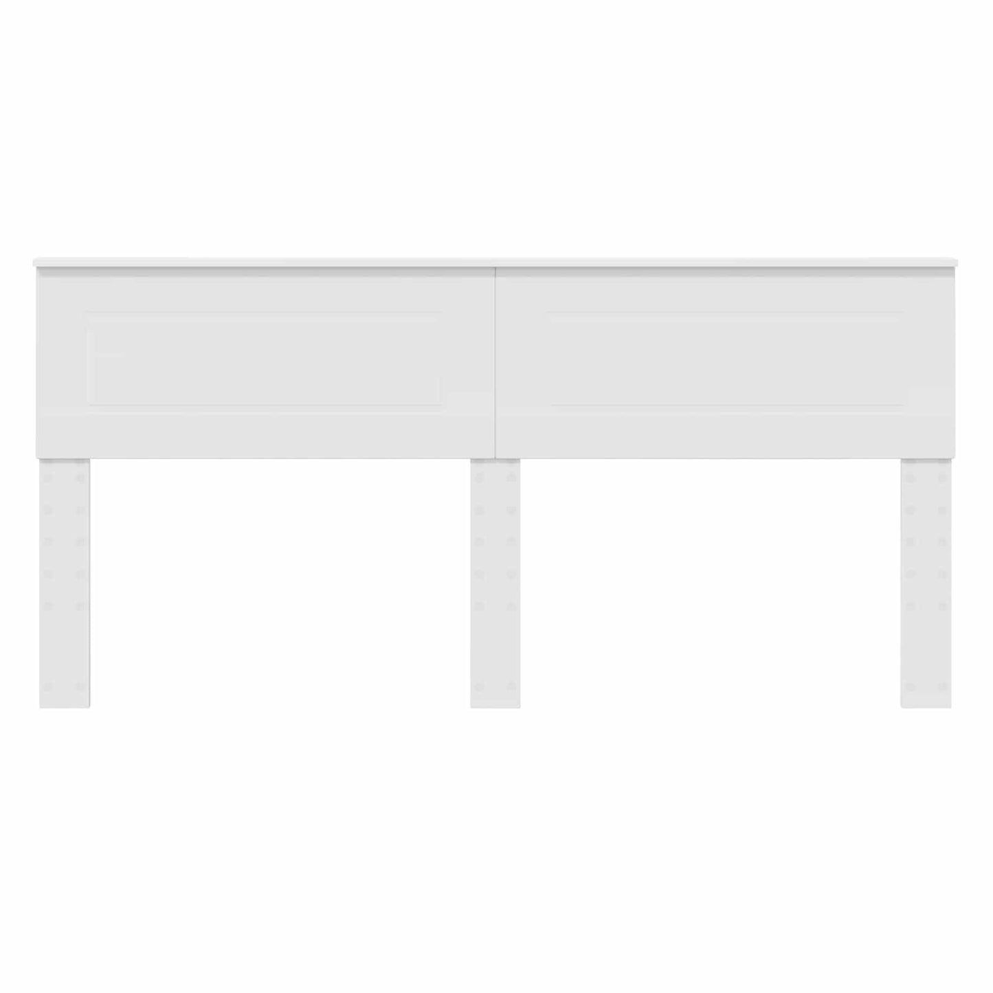 vidaXL Headboard White Engineered wood