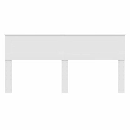 vidaXL Headboard White Engineered wood
