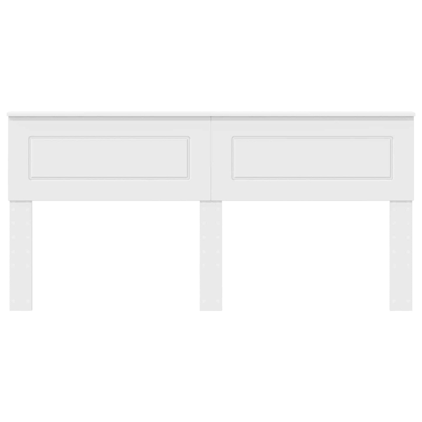 vidaXL Headboard White Engineered wood