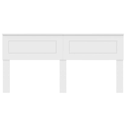 vidaXL Headboard White Engineered wood