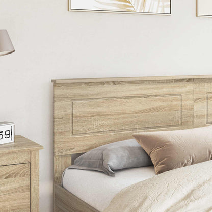 vidaXL Headboard Sonoma Oak Engineered wood