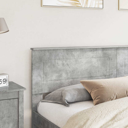 vidaXL Headboard Concrete Grey Engineered wood