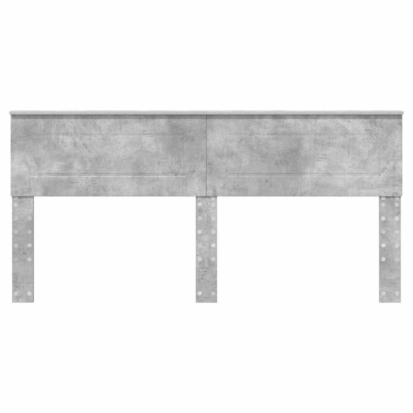 vidaXL Headboard Concrete Grey Engineered wood