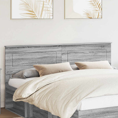 vidaXL Headboard Grey Sonoma Engineered wood