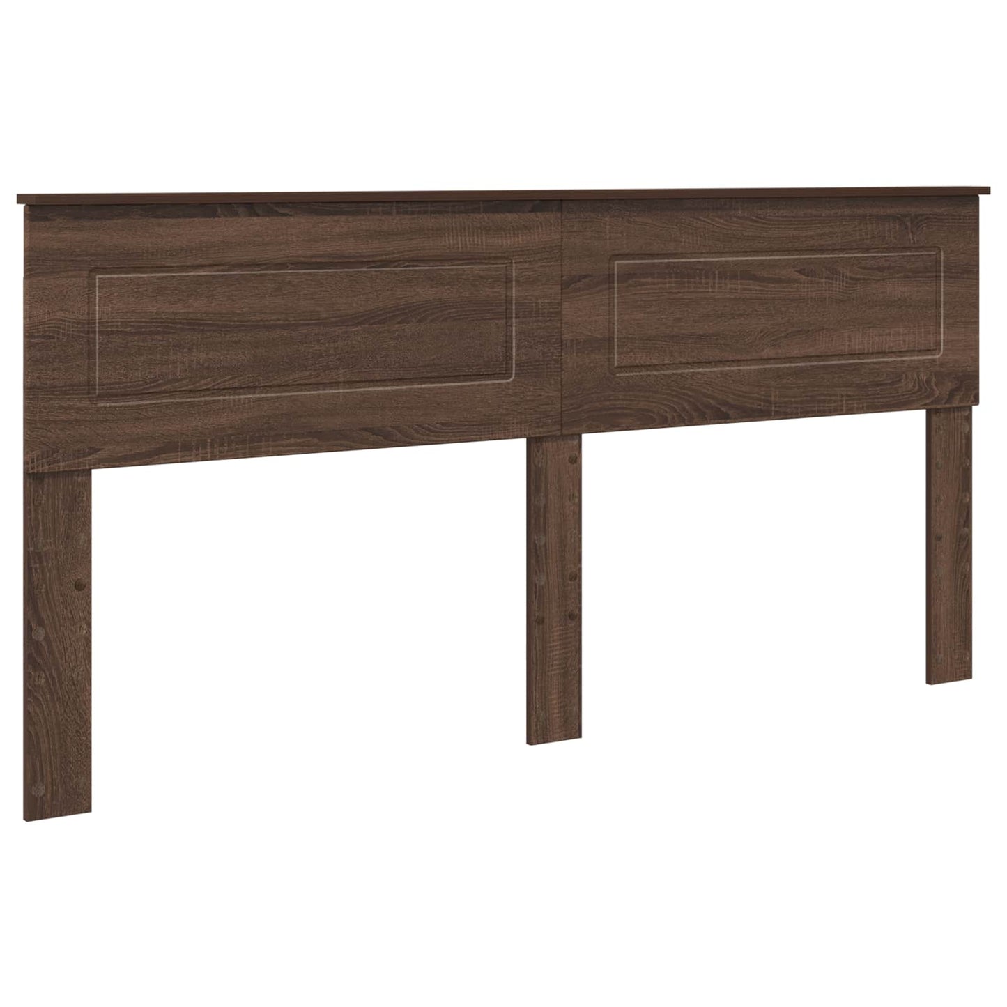 vidaXL Headboard Brown Oak Engineered wood
