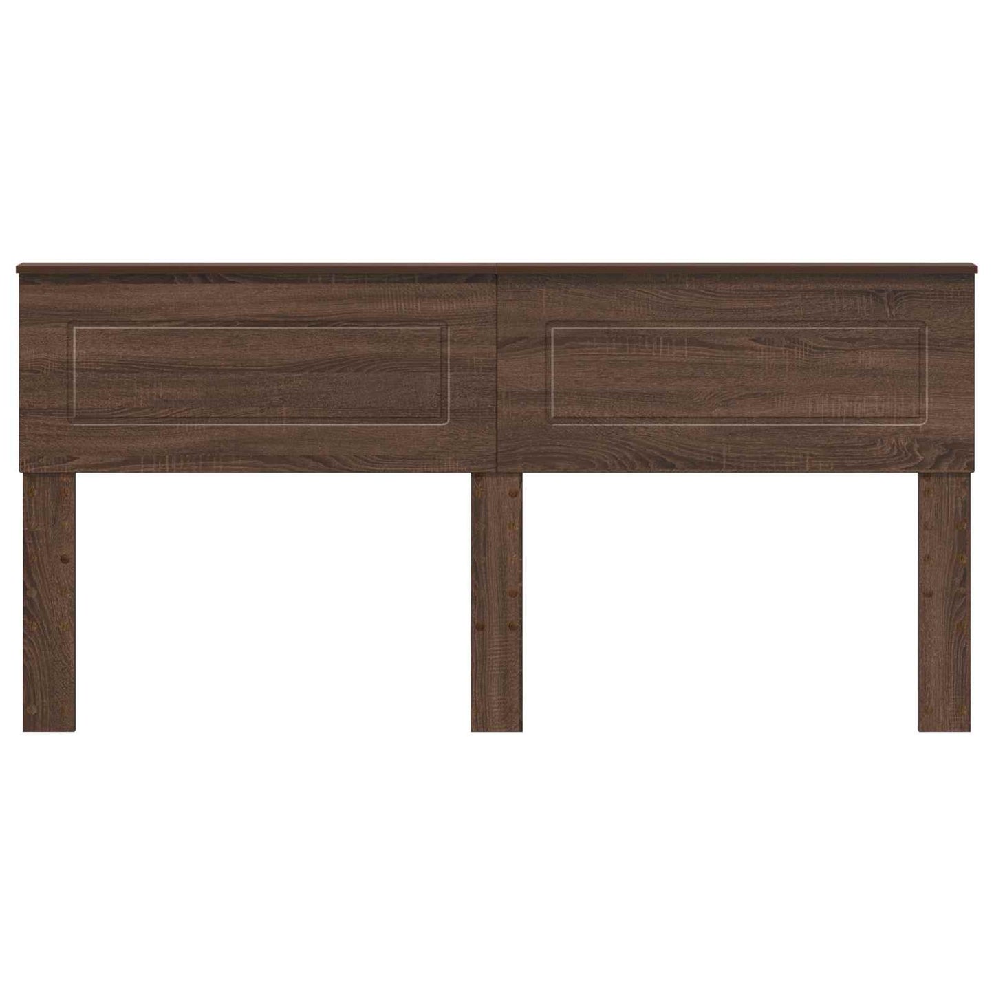 vidaXL Headboard Brown Oak Engineered wood