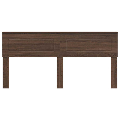 vidaXL Headboard Brown Oak Engineered wood