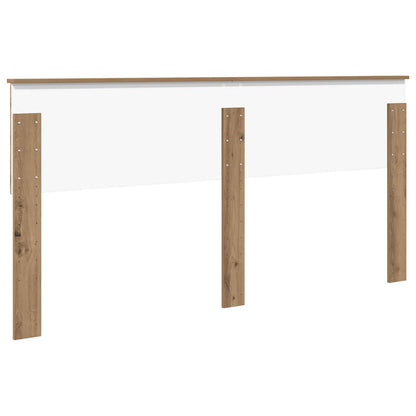vidaXL Headboard Artisan Oak Engineered wood