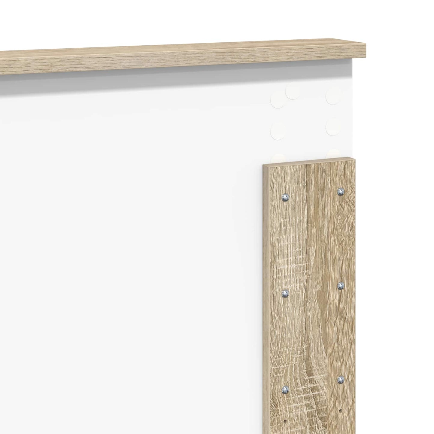 vidaXL Headboard Sonoma Oak Engineered wood