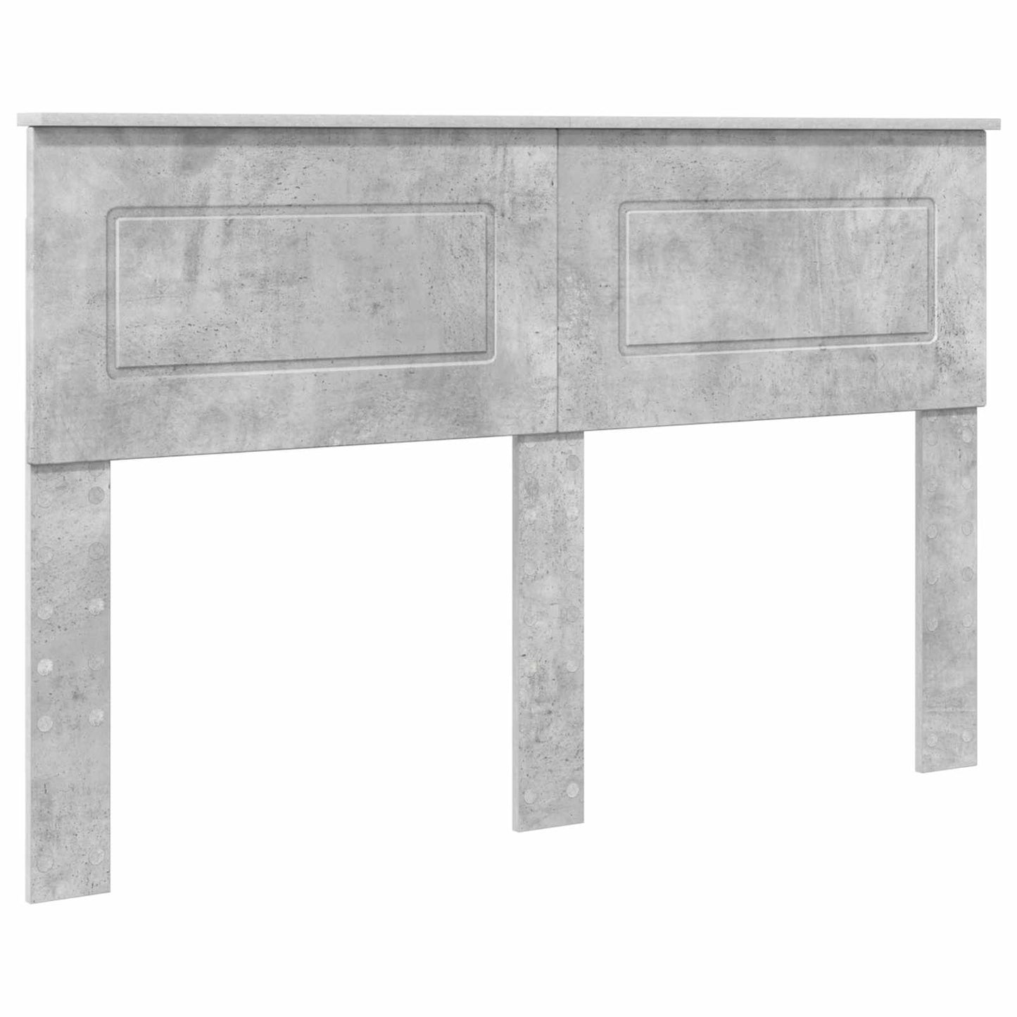 vidaXL Headboard Concrete Grey Engineered wood