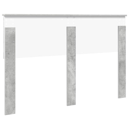 vidaXL Headboard Concrete Grey Engineered wood
