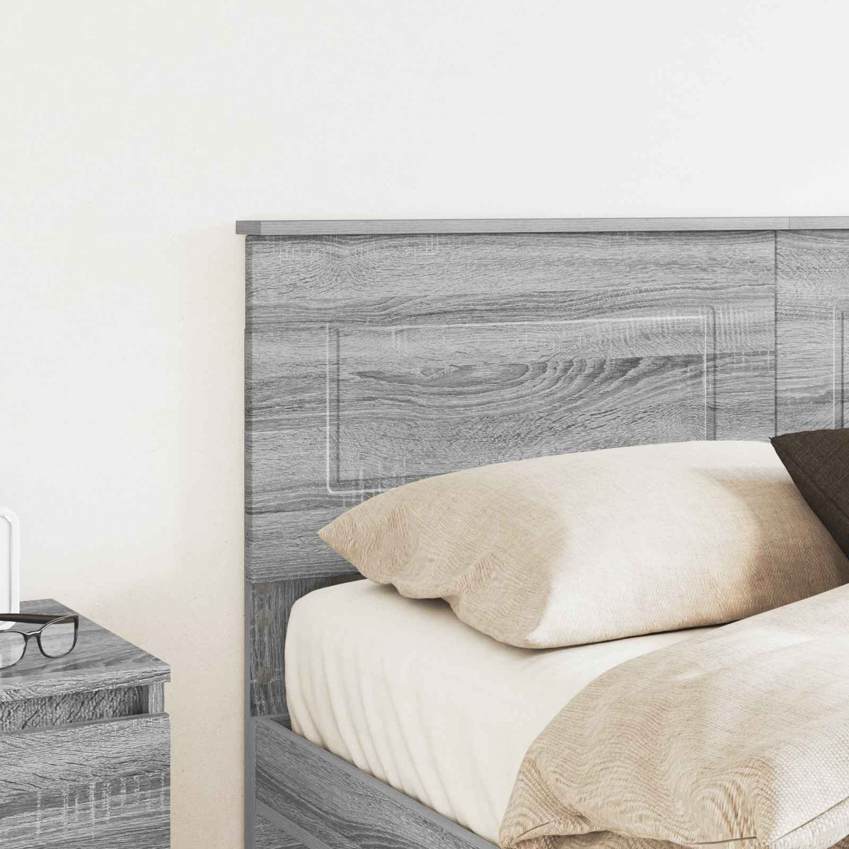 vidaXL Headboard Grey Sonoma Engineered wood